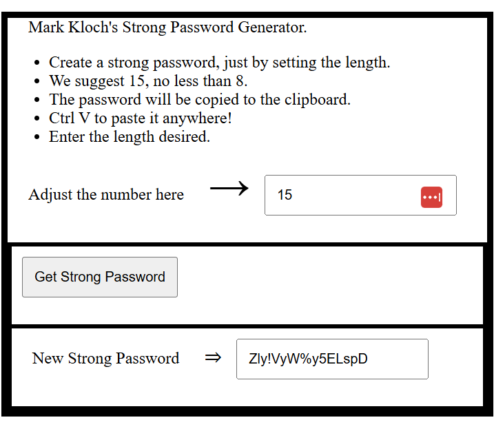 Password Gen